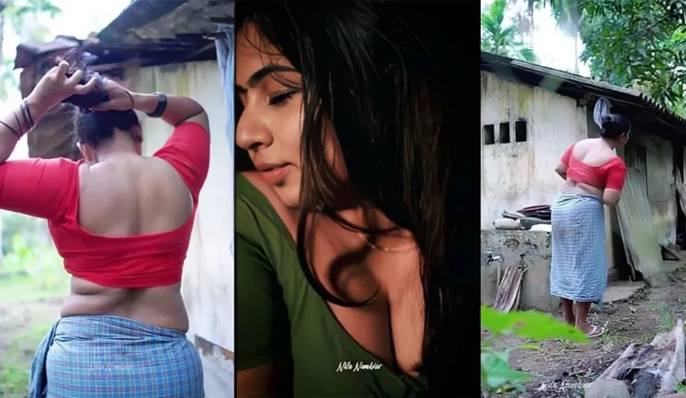 Nila Nambiar -touching His Nude Ass And Teasing In Nature