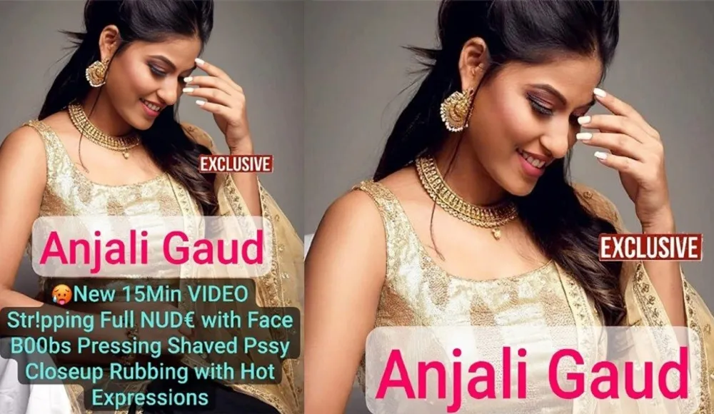 Anjali Gaud Famous Model B00bs Shaved Pssy Closeup Rubbing