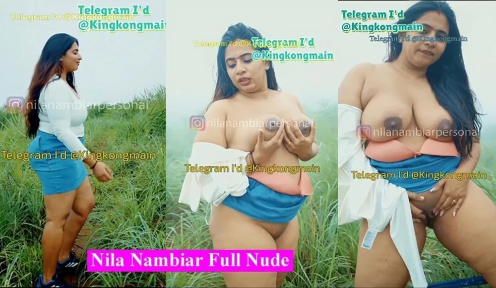 Famous Mallu Model Nila Nambiar White Dress Exclusive Nude