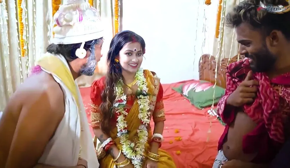 Family Gangbang (2024) Hindi Goddesmahi Short Film