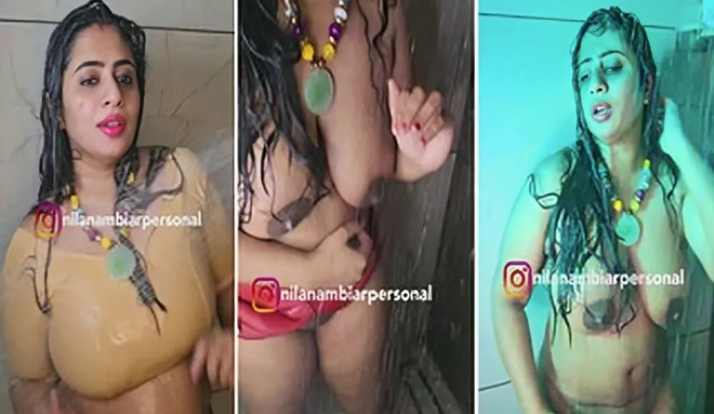 Sexy Malayalam Mallu Bbw Nila Nambiar Nude Shower Boobs Pussy Big Ass