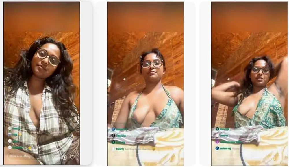 Tamil Instagram Family Arya Pradhosa Boobs On Bingemee Live Chat