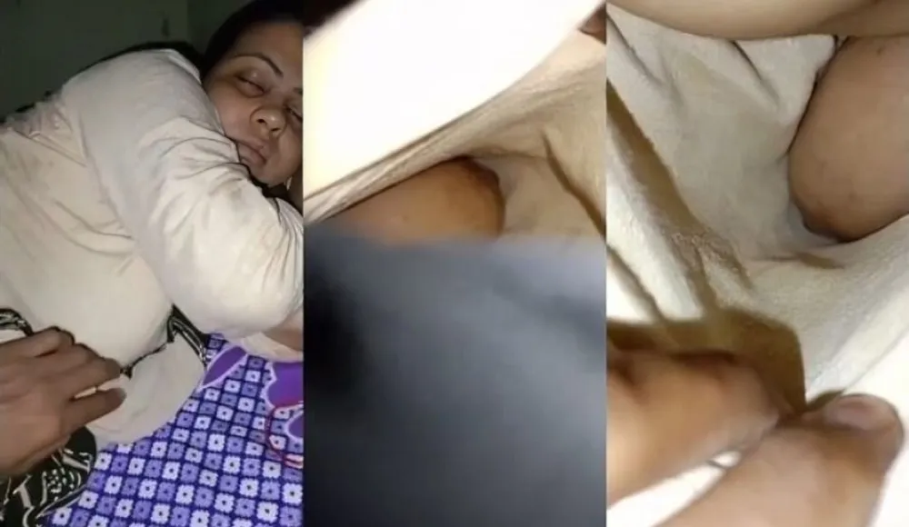 Sexy Indian Sleeping Wife Boobs Video Capture