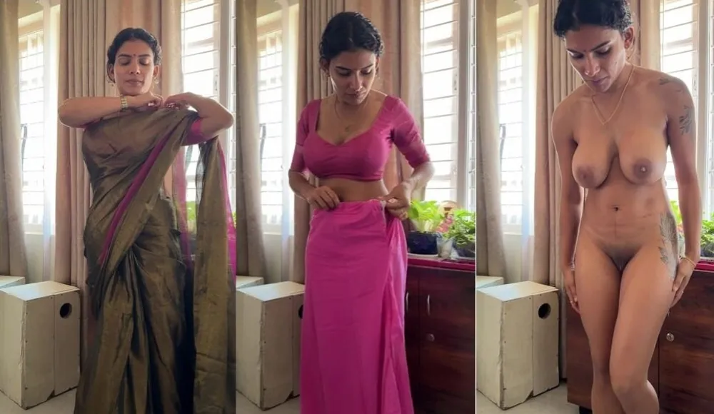 Malayalam Aunty Resmi Nair Saree Strip ~ Hd Video App Content