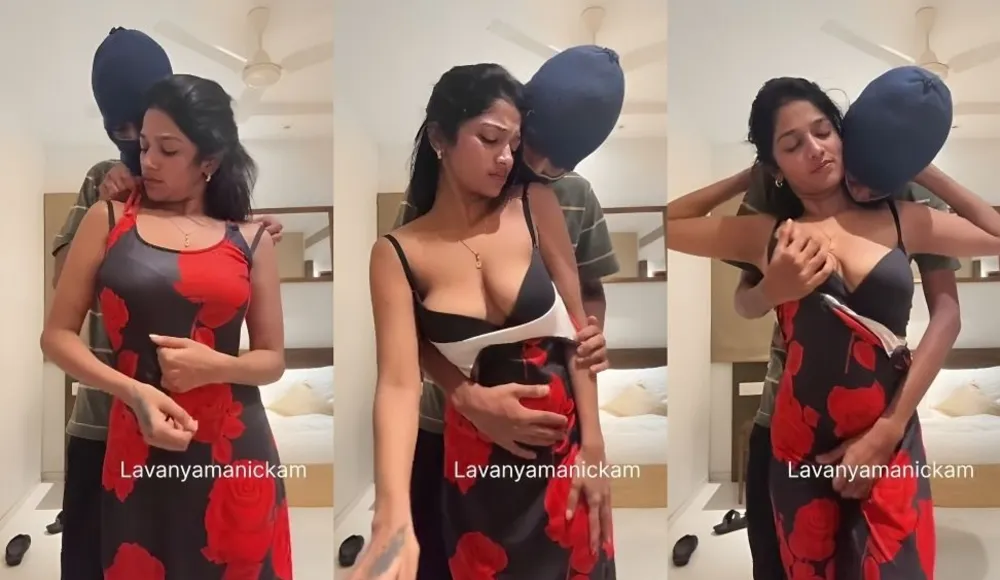 Malayalam Actress Lavanya Manickam   Paid App Content   His Hard Massage In Boobs And Body