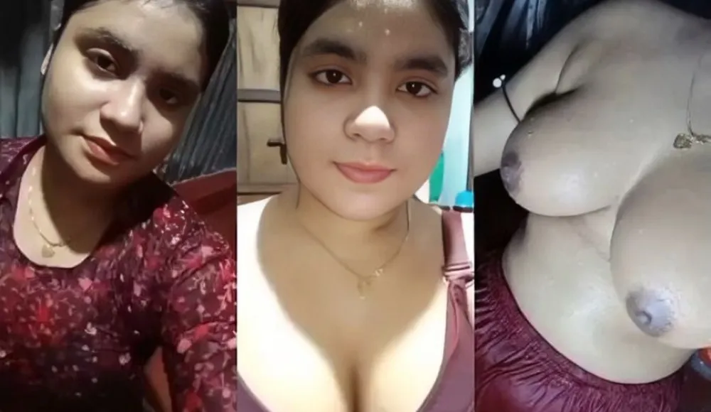 Cute Indian Vlg Girl Shows Boobs Wet
