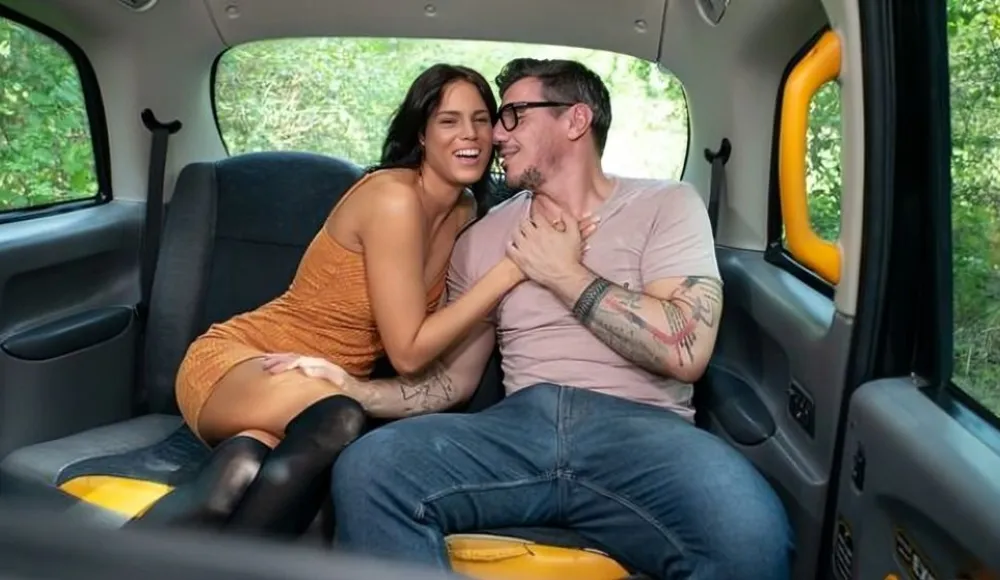 [FakeTaxi] Christy Ley - The A I Cyber Taxi