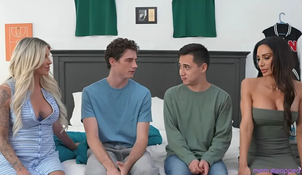 [MomSwapped] Remy Rune, Taylor Wild - Our Stepsons Love Mom Porn - S5-E5