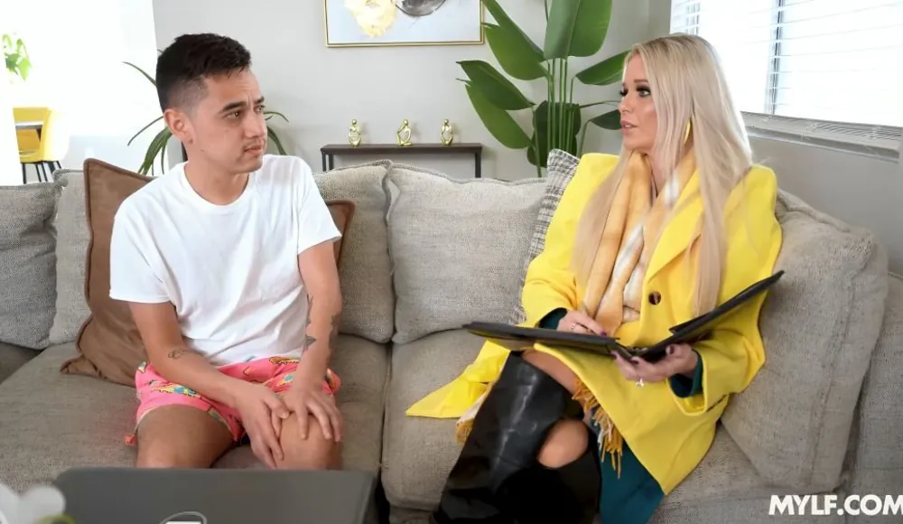 [GotMylf] Carina Blair - Carina's Neon Fishnets- Conservative Mylf Relives Her Party Days