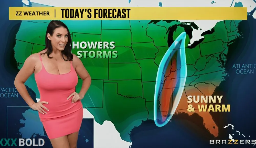 [Brazzers] Angela White - Hot And Heavy Forecast