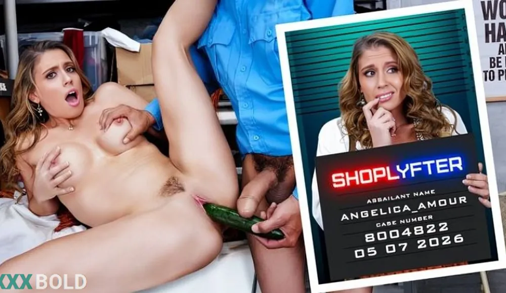 [Shoplyfter] Case No  8004822 - Angelica Amour, The Cucumber Thief